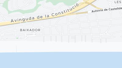 خريطة موقع الفندق