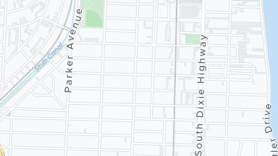 Hotel location map