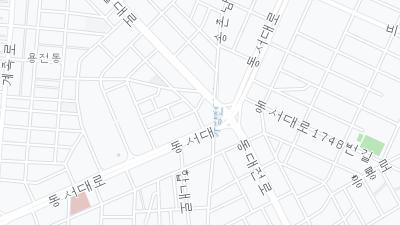 Kaart met de situering van het hotel