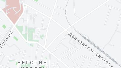 Hotel location map