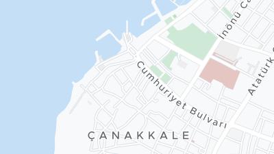 Kort over hotellets beliggenhed