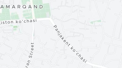Hotel location map