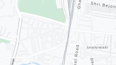 Hotel location map