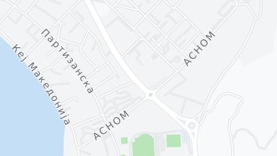 Hotel location map
