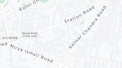 ホテル所在地マップ