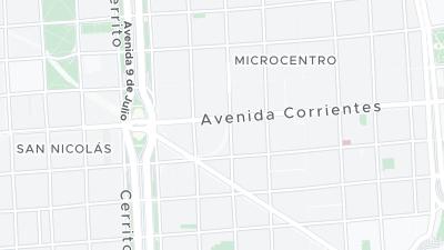 Hotel location map