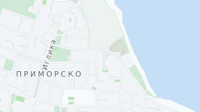 Hotel location map