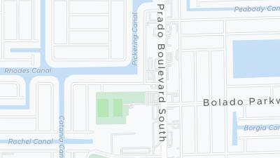 Hotel location map
