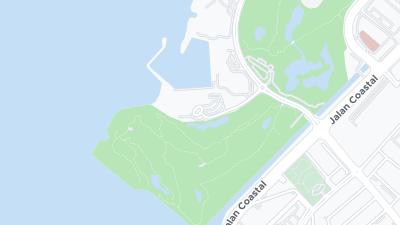 Mapa de localização do hotel