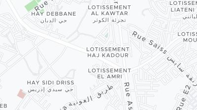 호텔 위치 지도