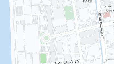 Mapa de localização do hotel