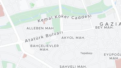 Hotel location map