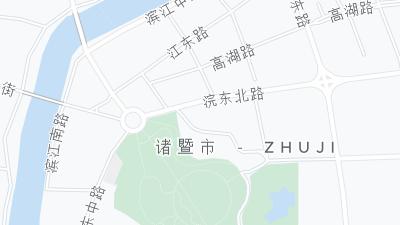 Kort over hotellets beliggenhed