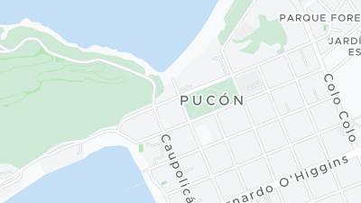 Kaart met de situering van het hotel