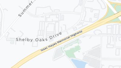 Hotel location map