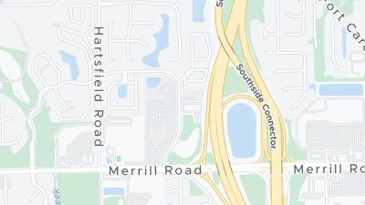 호텔 위치 지도