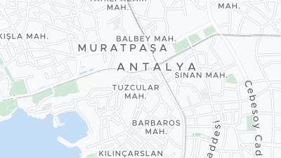 Mapa de localização do hotel