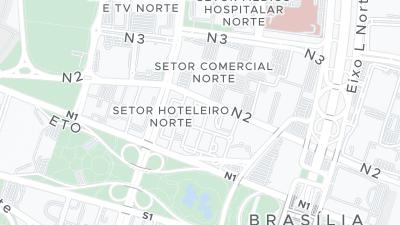 Hotel location map