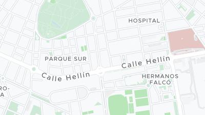 Hotel location map