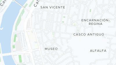 Hotel location map