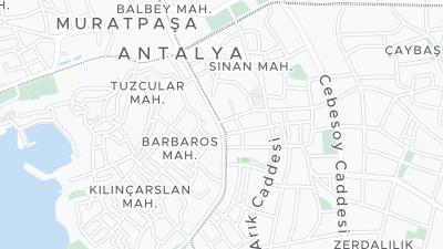 Hotel location map