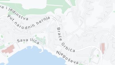 Hotel location map