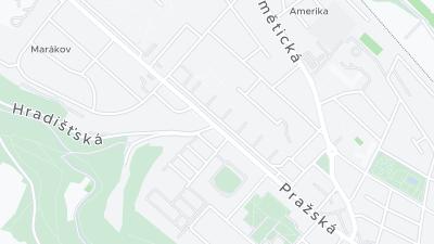 Hotel location map