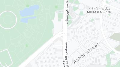 Hotel location map