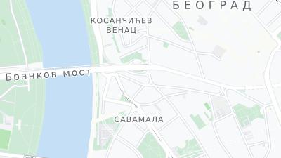 Hotel location map