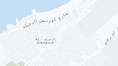 Hotel location map