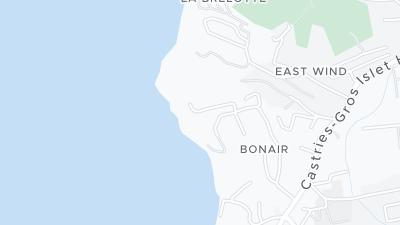 Hotel location map