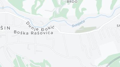 Hotel location map