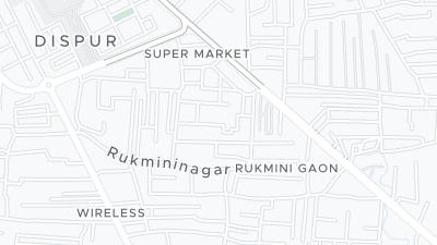 Kort over hotellets beliggenhed