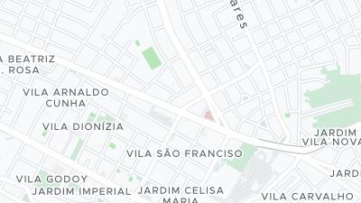 Hotel location map