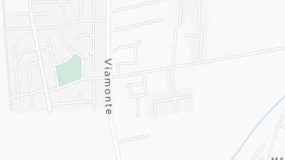 Kaart met de situering van het hotel