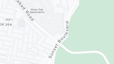 Mapa de localização do hotel