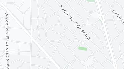 Kaart met de situering van het hotel