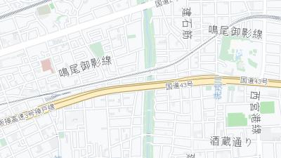 Hotel location map