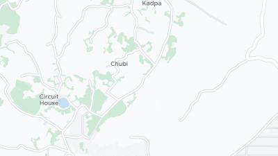 Hotel location map