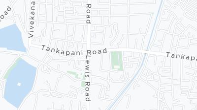 Mapa de localização do hotel