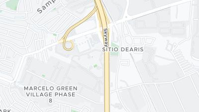 Kort over hotellets beliggenhed