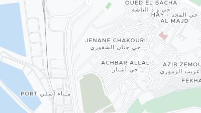 호텔 위치 지도