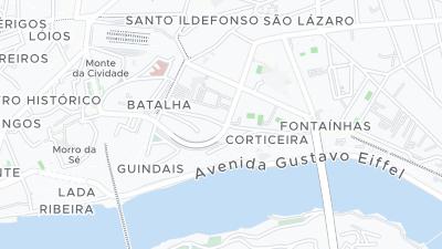 Hotel location map