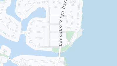 Hotel location map
