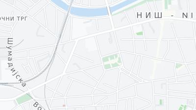 Hotel location map