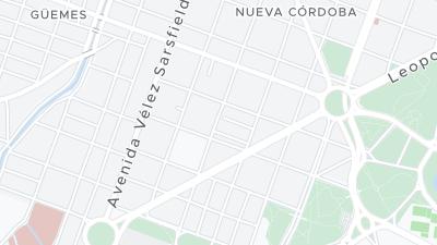 Hotel location map