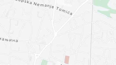 Hotel location map
