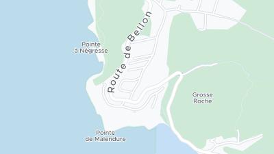 Hotel location map