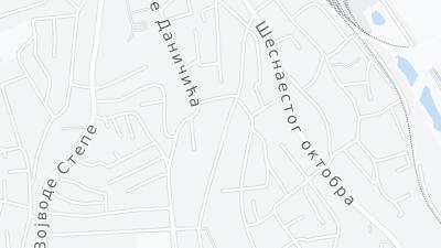 Hotel location map