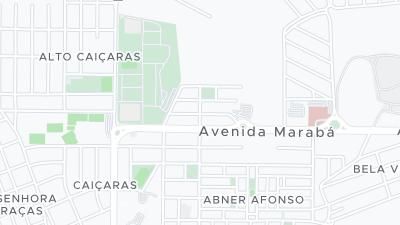 Mapa de localização do hotel